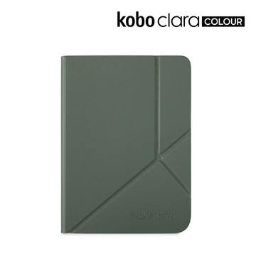 【 樂天Kobo電子書閱讀器】Kobo Clara Colour/BW 原廠磁感應保護殼 迷霧綠