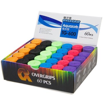 60條阿爾法ALPHA吸汗帶TG600羽毛球網球拍磨砂干性防滑手膠把膠