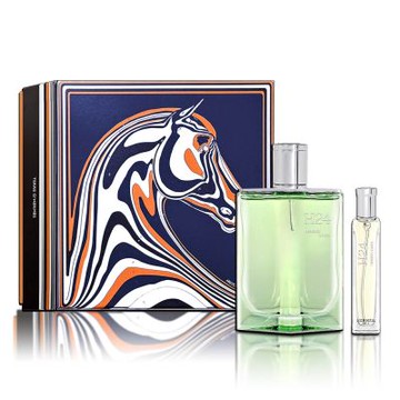 Hermes 愛馬仕 H24 Herbes Vives 綠動淡香精禮盒(淡香精100ML+隨身瓶15ML)