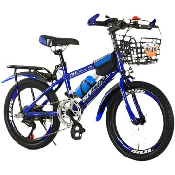 優購生活~兒童自行車中小學生男女孩山地車成人單速變速單車輕便18寸-24寸自行車 腳踏車 單車 山地車 越野車 免運 開發票 公路車
