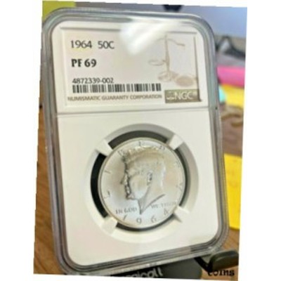 品質保証書付】 アンティークコイン NGC PCGS 1964 Silver Kennedy