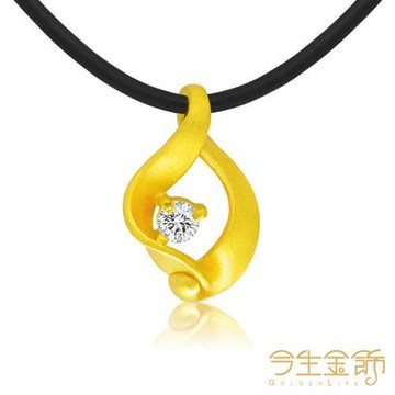 【今生金飾】寶貝墜(時尚黃金墜子)