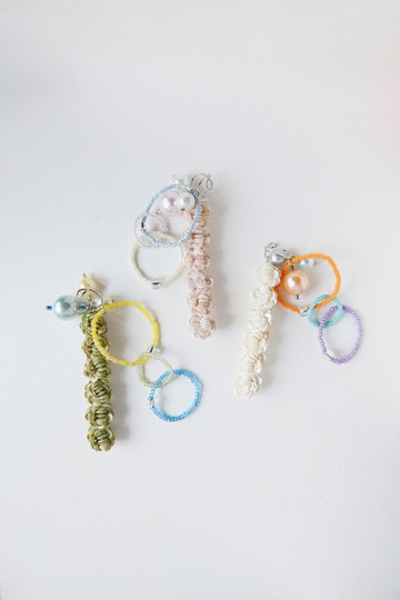 一串風鈴草 耳骨夾/共三色