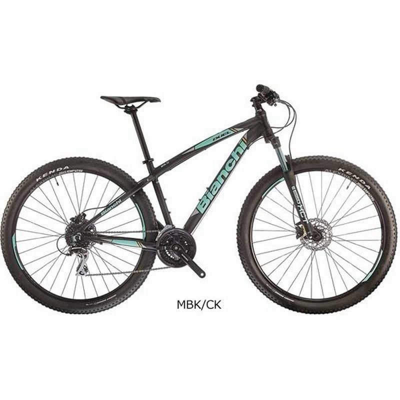 白木/黒塗り マウンテンバイク ビアンキ 限定モデル MTB BIANCHI 27.5