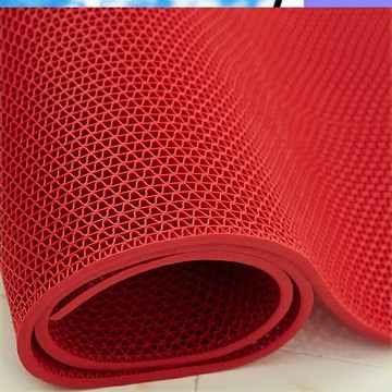 廚房地板墊結實防滑可裁剪防油吸水居家滿鋪家居迎賓塑料網膠墊簡