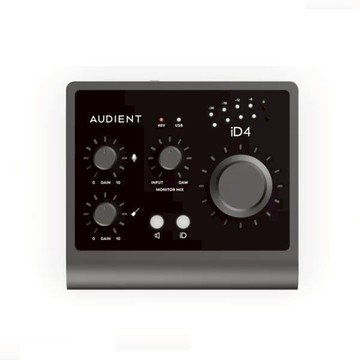 【保固三年】Audient iD4 (MKII) 2in/2out USB 錄音介面 含Cubase錄音軟體
