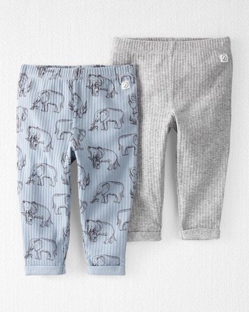 Baby 2-Pack Organic Cotton Pants Set
