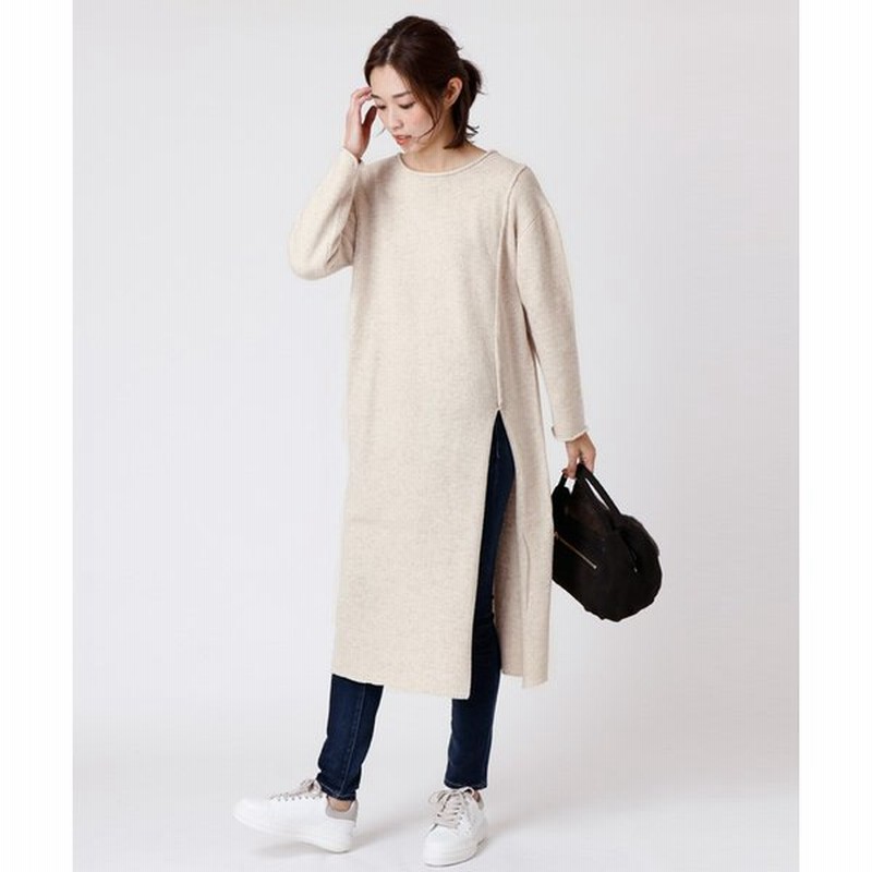 ラシュッド Radiate ロングスリットニットワンピース 通販 Lineポイント最大0 5 Get Lineショッピング