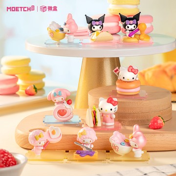 【SANRIO 三麗鷗】明星早餐系列 微盒Micro 盲盒(隨機出貨)【墊腳石】