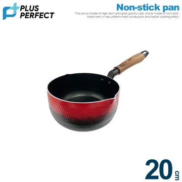 【PERFECT 理想】晶品不沾雪平鍋20cm(無蓋)