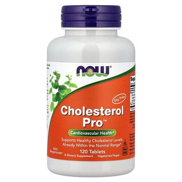 NOW Foods, Cholesterol Pro™，120 片