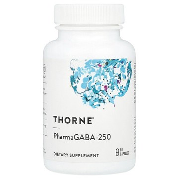 Thorne, PharmaGABA-250，60 粒膠囊（每粒膠囊 250 毫克）