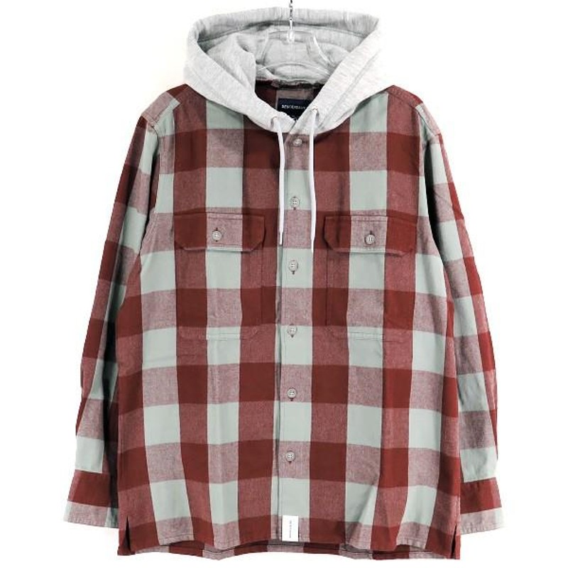 DESCENDANT ディセンダント 18A/W SPICOLI HOODED LS SHIRT スピコリ