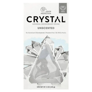 CRYSTAL, 礦物質淨味石，原味，5 盎司（140 克）