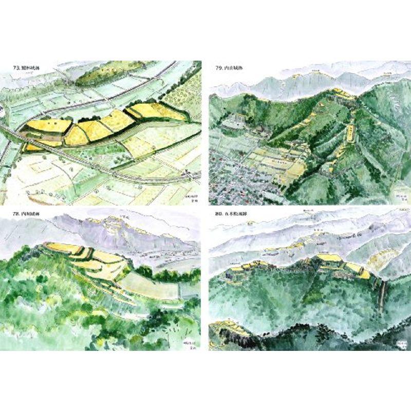 信濃の山城と館1 佐久編 縄張図・断面図・鳥瞰図で見る