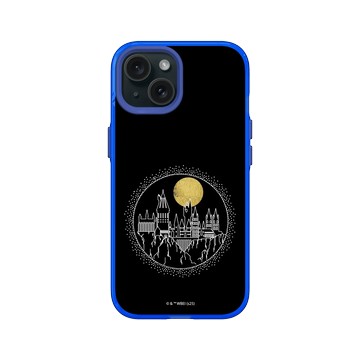 iPhone 15 Clear 激光藍 - 哈利波特 Harry Potter - 霍格華玆城堡剪影