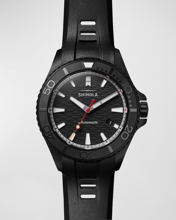 Men's Monster Automatic Rubber-Strap Watch, 43mm