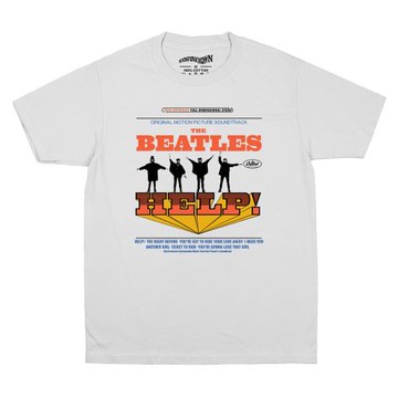 The Beatles T恤 Help! John Lennon 披頭士列儂 搖滾 T-SHIRT