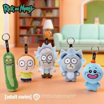 【預購】iSNEAKERS | Rick And Morty 瑞克與莫蒂 官方正版授權 吊飾 鑰匙圈 使命必達先生 醃黃瓜 瑞克熊