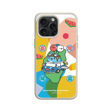 iPhone 15 Pro Max SolidX 貝殼灰 - 貓貓蟲咖波 Bugcat Capoo - 10th 環島咖波愛旅行