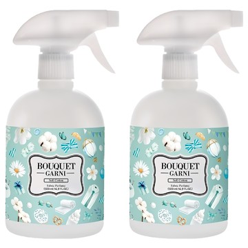 BOUQUET GARNI 衣物噴霧 99%除臭  500ml  Soft Cotton棉花香  2瓶