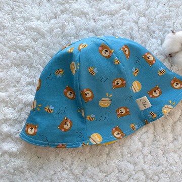 HoneyBear夏日遮陽軟帽 寶寶帽 漁夫帽