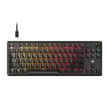 CORSAIR 海盜船 K70 CORE 紅軸RGB TKL機械式鍵盤【英】 有線/CH-911911E-NA