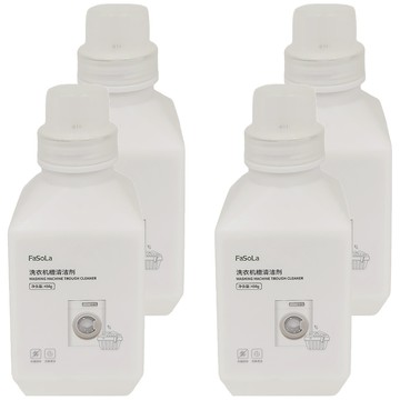 FaSoLa 洗衣機槽活氧粒子清潔劑 免浸泡型 450g  4瓶