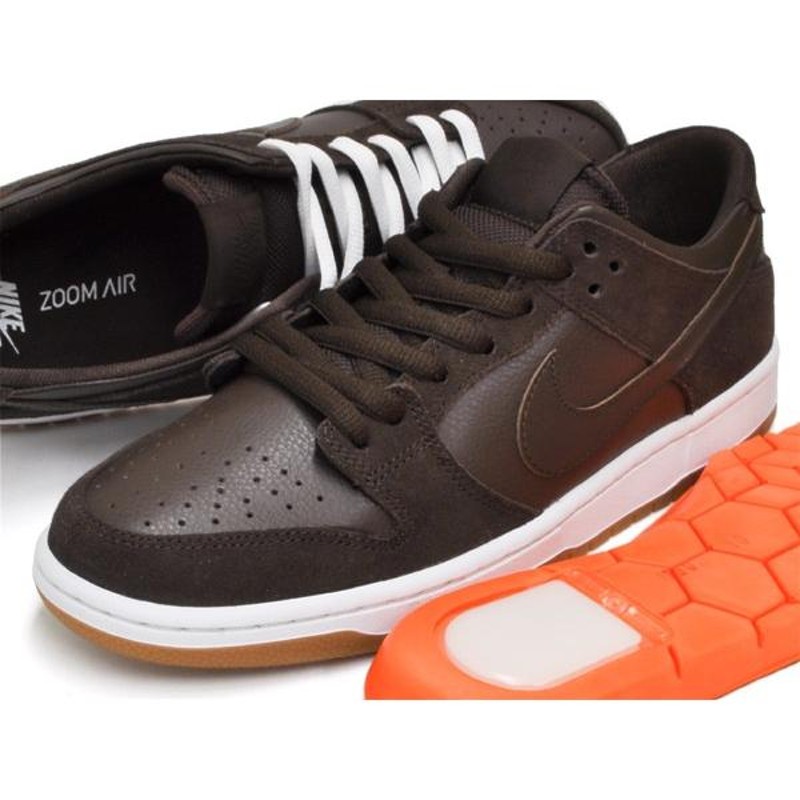 NIKE DUNK LOW PRO IW 【ナイキ ダンク ロー プロ アイショッド・ウェア SB】 BAROQUE BROWN / BAROQUE  BROWN - WH | LINEショッピング