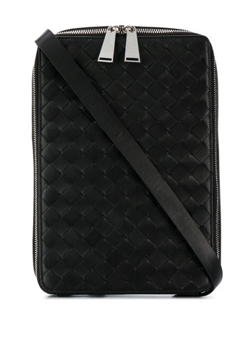 Bottega Veneta - Intrecciato cross-body bag - men - Leather - One Size - Black