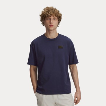 UA 男 HWT WOVEN LABEL 短袖T-Shirt-熱銷商品