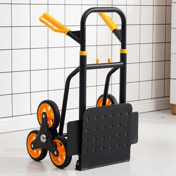免運 搬運車 手推車 拉貨車 平板車 上樓搬運神器小拉車載重王便攜折疊加厚搬運車拉貨車爬樓拖車 快速出貨