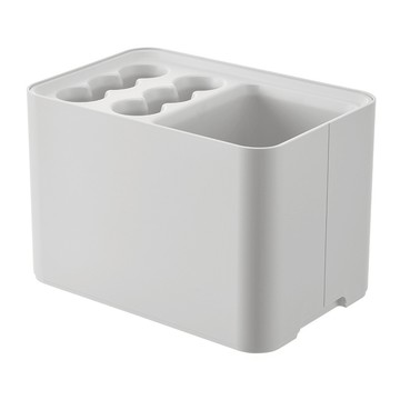 10格雨傘收納架  1個  26.5 x 18.2 x 18.2cm  灰色