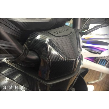 彩貼藝匠 FORCE 一代 155 小龍頭 卡夢 仿真鍛造碳纖維 車膜 貼紙 防刮 遮傷 機車貼紙