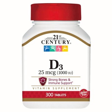 Vitamin D 10,000 IU 110 Tabs by 21st Century
