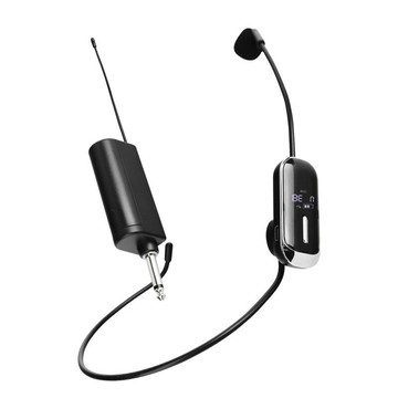 2.4G無線頭戴耳麥話筒麥克風適用新款無線降噪適用室外室內商務【宜家良品百貨】