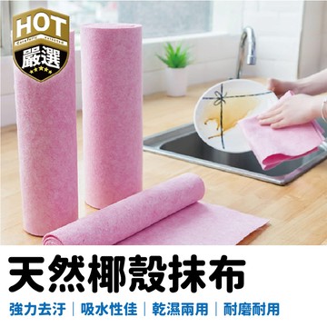 ✨天然椰殼抹布✨萬用抹布 不沾油抹布 去油汙 吸水力強 椰殼纖維抹布 廚房用品 乾濕兩用 清潔抹布