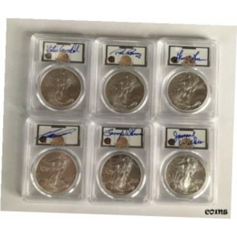 品質保証書付】 アンティークコイン NGC PCGS SET 6 NBA $1 2019 US