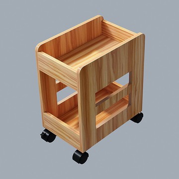 ⚡ 品質之選⚡新款辦公室桌下包包收納櫃工位可移動放包小推車置物架雜物收納架【0609】