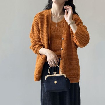 【nata】百搭針織背心+外套（共三色）