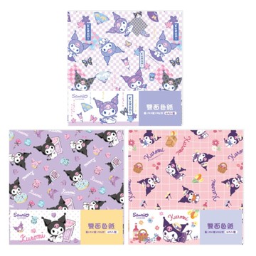 三麗鷗 酷洛米 雙面色紙-日系風/甜點/野餐