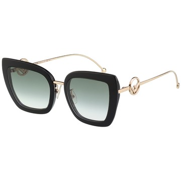 FENDI 太陽眼鏡(黑色)FF0424FS