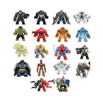 超級英雄復仇者聯盟鋼鐵俠益智拼裝人仔積木兒童男孩玩具6-12歲