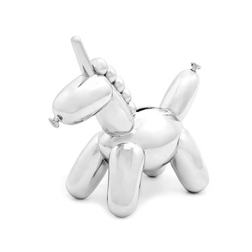 迷你獨角獸存錢筒 - 銀色