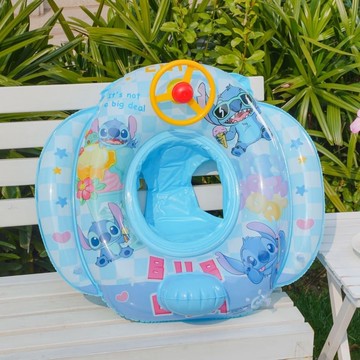✨壹灣出貨✨史迪仔游泳圈兒童加厚救生圈防側翻男女童寶寶嬰幼兒腋下浮圈座圈