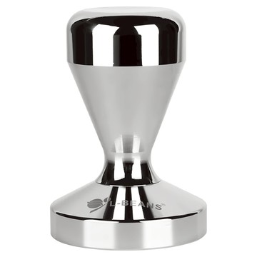 l-beans 咖啡壓粉器/電鍍不鏽鋼壓粉器/壓粉錘/咖啡機壓粉棒 51mm  1個  銀色