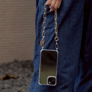 法國LCF 歐美感鏈條短掛繩 銀