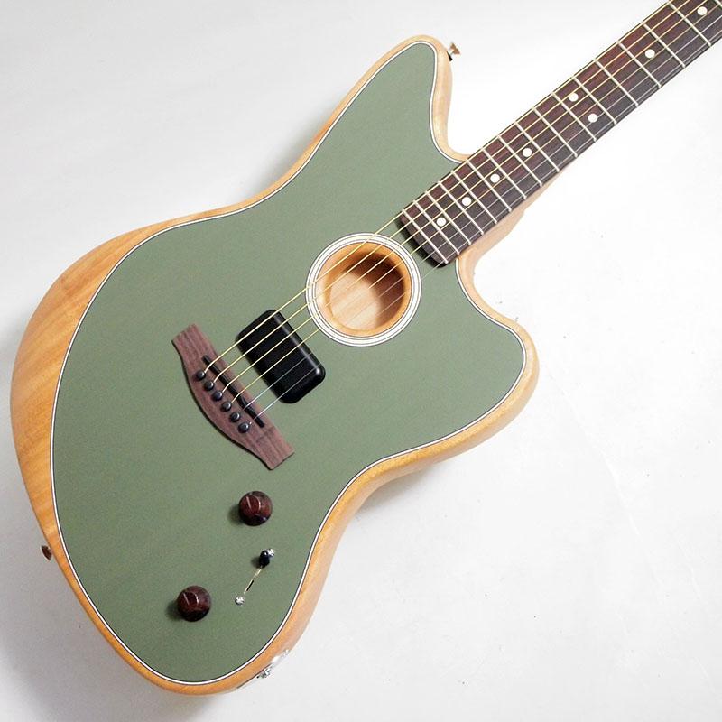 Fender Acoustasonic Player Jazzmaster, Rosewood Fingerboard, Antique Olive〈フェンダー 2.59kg〉