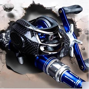 【2.1米槍柄水滴輪基本套裝-1套/組】碳素路亞竿水滴輪槍柄直柄紡車輪釣魚竿海竿-7670617