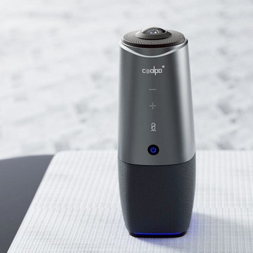 Coolpo PANA AI 360全景4K網路視訊會議攝影機系統 灰色